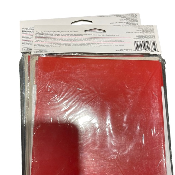 Wilton Eyelet Treat Boxes Sweetheart Set of 3 Per Package NEW Lot of 2 - Picture 7 of 9